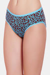 Rosaline Pure Cotton Full Coverage Slim Elastic Brief (Pack of 3)- Scribble Print — thumbnail 4